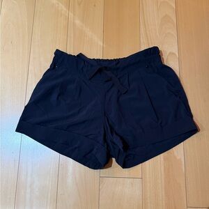 Lululemon Athletica Navy High Waist Shorts